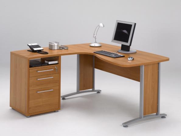 Prima Office Corner Desk with File 80400/44