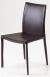 Venice Brown Leather Dining Chair