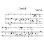 “Grateful” [An anthem of giving thanks] in Bb – Bass or Alto 