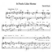 “It Feels Like Home” [Sweet love ballad] in F