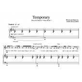 “Temporary” [Poignant parent-to-child ballad] in C – High Baritone or Low Tenor