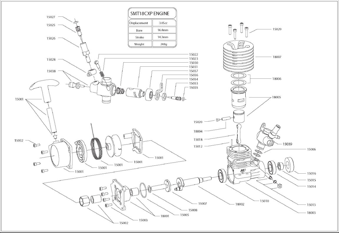 18CXP Engine 182120