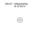 002147 Ball Bearing 10*5*4