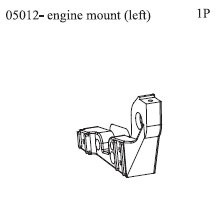 05012 Engine Mount Left