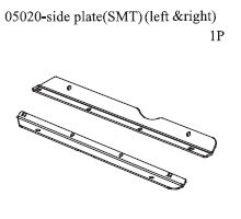05020 Side Plate Left / Right (SMT)