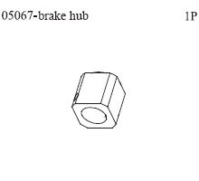 050670 Brake Hub