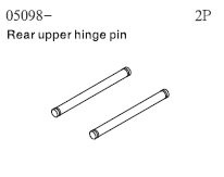 050980 Rear Upper Hinge Pin