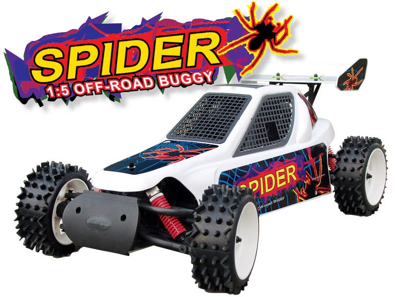 053210-1 Spider 2WD Off-road Buggy (2.4G Digital Pistol Radio)