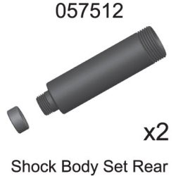 057512 Shock Body Set Rear