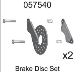 057540 Brake disc Set