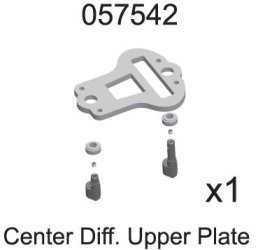057542 Center Differential Upper Plate