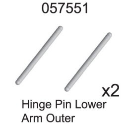 057551 Hinge Pin Lower Arm Outer