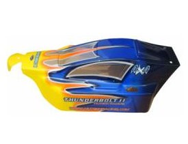 057590 1/5 4WD Bugrry carbon look body shell