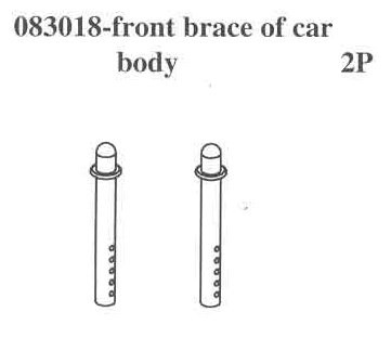 083018 Front Brace of Car Body