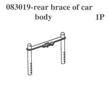 083019 Rear Brace of Car Body