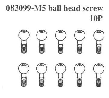 083099 Ball Head Screw M5