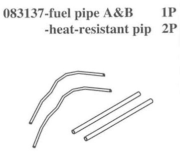 083137 Fuel Pipe A&B / Resistant Pipe