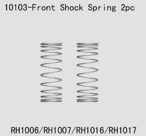 10103 Front shock Spring
