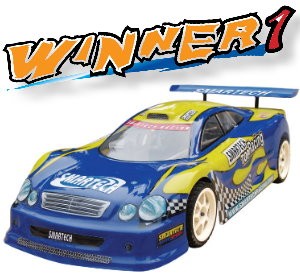 101420 Winner 1 4WD On-road Car (Futaba OEM 2-CHN 27 Mhz AM Pistol Radio)