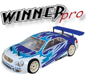 101450 Winner Pro 4WD On-road Car (2 Channel AM Radio+Rec)