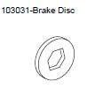 103031 Brake Disc