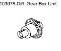103078 Diff. Gear Box Unit