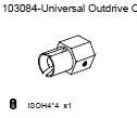 103084 Universal Outdrive C