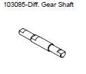 103085 Diff. Gear Shaft