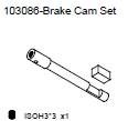 103086 Brake Cam Set