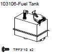 103106 Fuel Tank + Philip Screw TPF3*10 x2