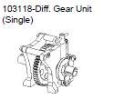 103118 Diff. Gear Unit (Single)