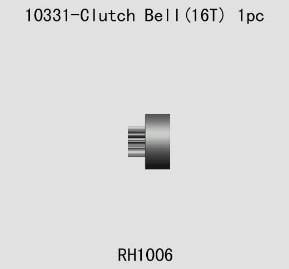 10331 Clutch Bell 16T