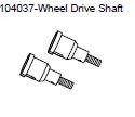 104037 Wheel Drive Shaft