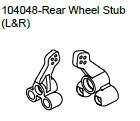 104048 Rear Wheel Stub (L&R)