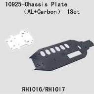 10925 Chassis Plate(Al.+Carbon)