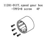 11281 Differential Box w/ Screws