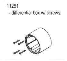 11281 Differential Box w/ Screws