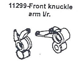 11299 Front Knuckle Arm L/R