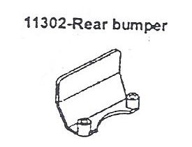 11302 Rear Bumper