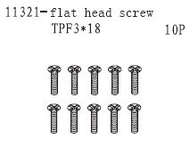 11321 Screw TPF3*18