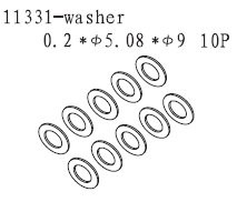 11331 Washer 0.2*5*9