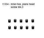 11334 Grub Screw M4*3