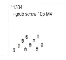 11334 Grub Screw M4