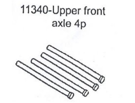 11340 Upper Front Axle 4PCS