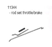 11344 Rod Set Throttle/Brake