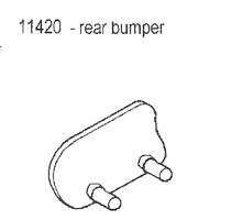 11420 Rear Bumper