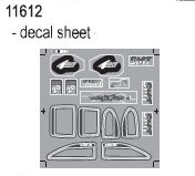 11612 Decal Sheet