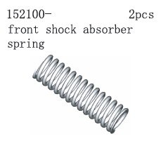 152100 Front Shock Absorber Spring