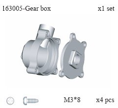 163005 Gear Box Shell Set