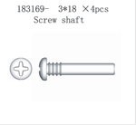 183169 Screw Shaft M3*18